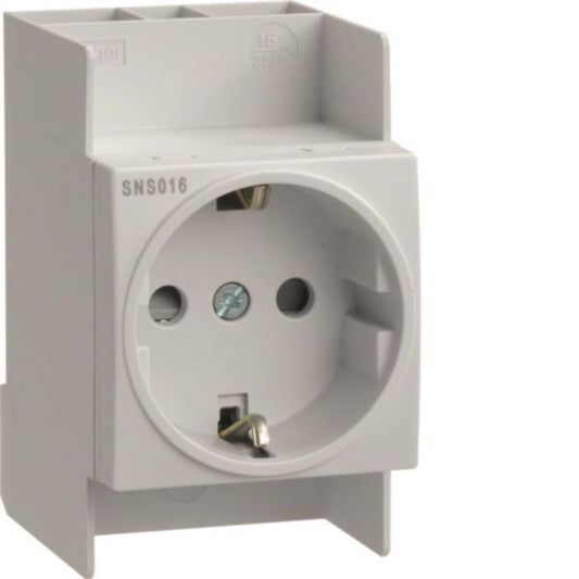 Hager Steckdose 16A 250V 2,5PLE   SNS016 QuickConnect