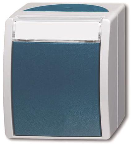 BJ APWG ocean Aus/ Wechsel   2601/6WN-53   mit Schriftfeld grau/blaugrün