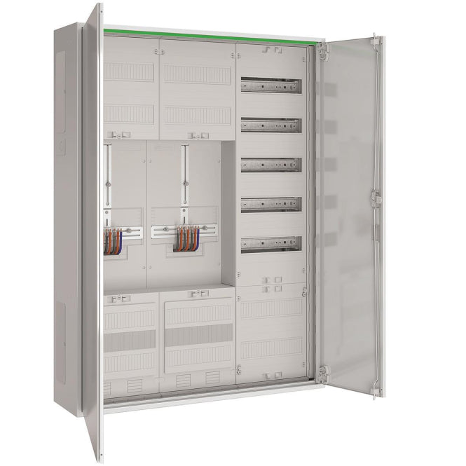 ABN Zählerschrank 3Pkt 2Z  ABNRS307Z0012 1V 1APZ HLAK IP44 SKII 5p