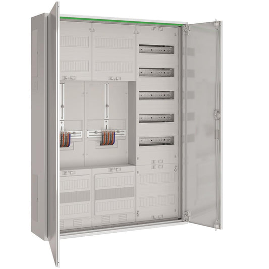 ABN Zählerschrank 3Pkt 2Z  ABNRS307Z0012 1V 1APZ HLAK IP44 SKII 5p