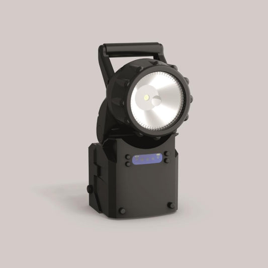 RZB Notleuchte Handscheinwerf 672317.003 3W 3h SKII inkl Ladest. + KFZ Adapter
