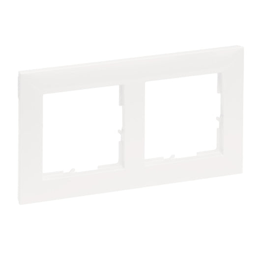 Legrand 765172 SEANO 2-fach Rahmen in    der Farbausführung Ultraweiß