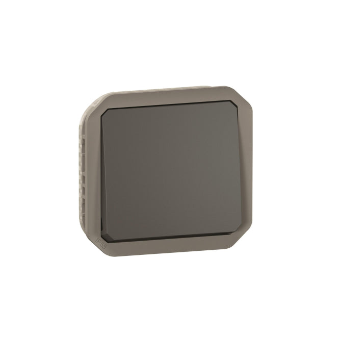 Legrand 069801L Plexo New Einsatz IP44   Wechsel anthrazit f. Einbau in Gehäuse