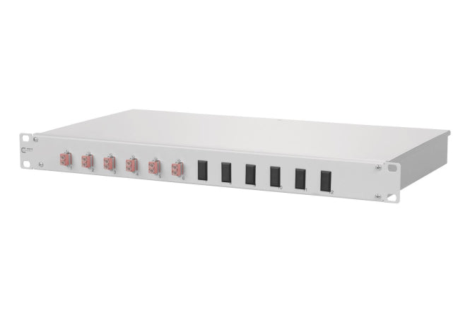 Metz OpDAT fix 6xLC-D OM4   1502577506-F Keramik erikaviolett 19z 1HE Spleißbox