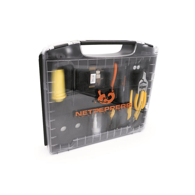 NETP NetPeppers LWL Werkzeugkoffer       NP-FIBER-KIT211