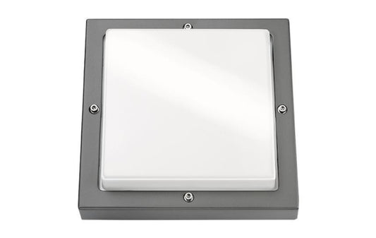 SGL Wandleuchte Bassi grafit 60W  623180    E27 IP65 IK10 240x240mm