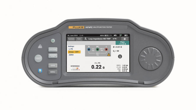 Fluke FLUKE 1674FC SCH Multifunktions    Installationstester 5580841