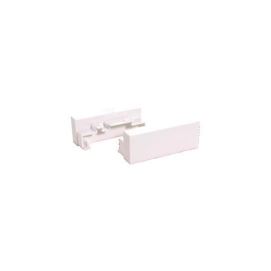Siteco Stirnwand TrunkingFlex31   59RC1D für Sanierungslichtband, 1 Satz = 2 St.