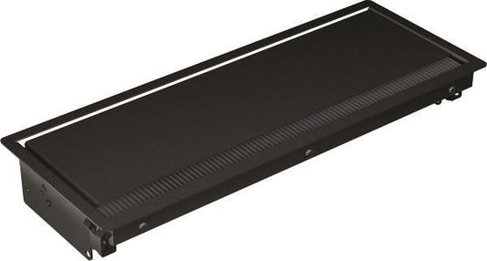 Bachmann CONI Einbaurahmen lang  911.003 schwarz RAL9005