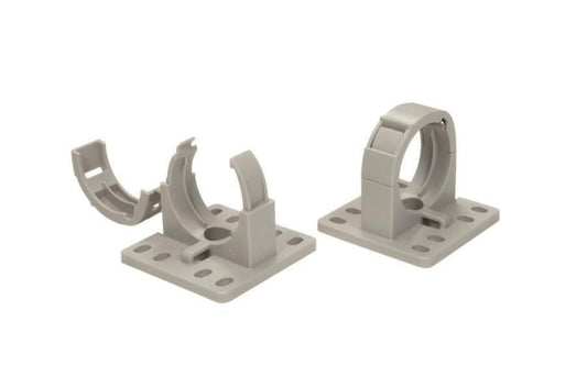 Hellermann CTCC-IWS17-MB43-PA66/6HIRHSGY IWS-Wellrohrhalter NW17 grau 169-22000