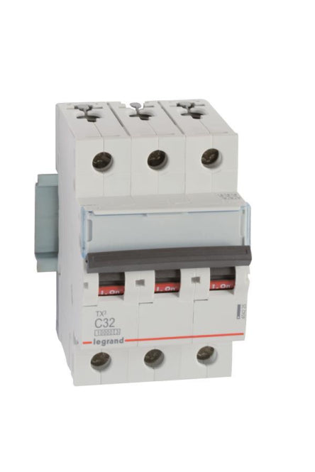 Legrand 404225 TX3 LS-Schalter C 32A     3-polig 10kA 400VAC 3TE