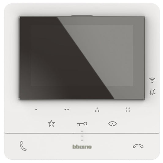 BTicino 344932 CLASSE100 X16E Hörerlose  AP-Video Hausstation m.Farb-LCD 5z Smart