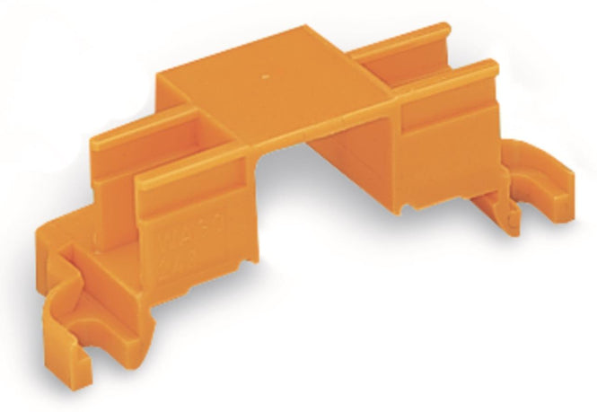 WAGO 243-112 Befestigungsadapter,für 4   Steckplätze,Serie 243,orange