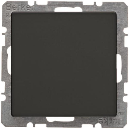 Berker Blindverschluss m.     6710096086 Zentralstück Q.1/Q.3 anthrazit, samt