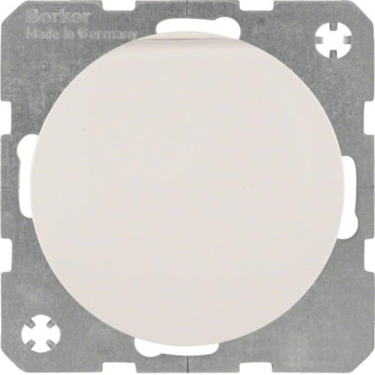 Berker Steckdose SCHUKO m.      47512089 Klappdeckel R.1/R.3 polarweiß, glänzend