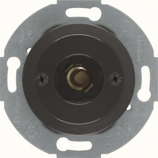 BER S1930 Drucktaster und Licht-  510401    signal E10 schwarz Schliesser