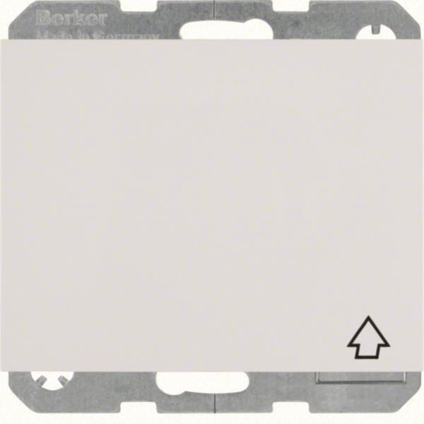BER K1 Schuko Kombi mit         47517209 Klappd. erh. Ber.-sch. / polarweiss
