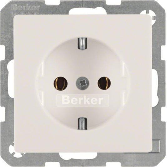 BER Q1/Q3 Schuko Kombi          47436089    polarweiss samt