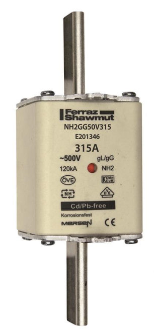 Mersen 1B279.000000 NH2 315A gG 500V     NH-Sicherung sfü spannungsführend