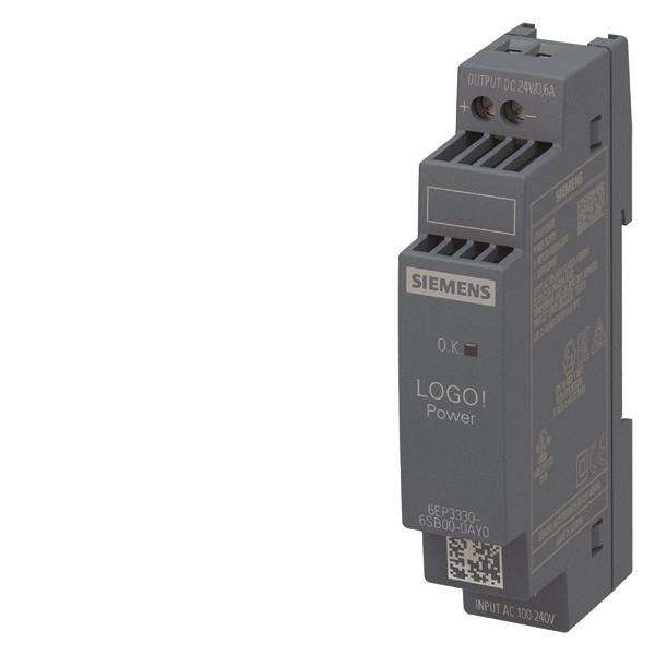 Siemens 6EP33306SB000AY0 LOGO!POWER 24V  0,6A Geregelte Stromversorgung