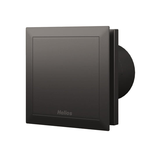 Helios Minivent DN100     M1/100 F black zweistufig m.Feuchtesteuerung 40772