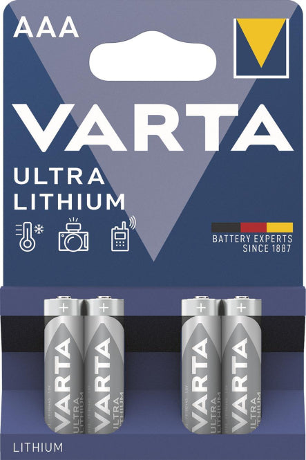 VARTA Professional Lithium Micro    6103      1,5V  ***Blister a 4 Stück***