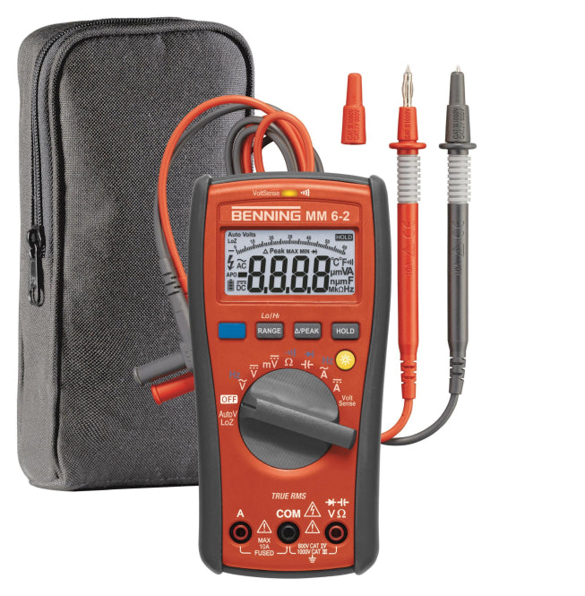 BENNI Digital-Multimeter           MM6-2 TRMS 1000VACDC CAT IV             044087