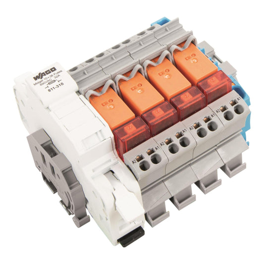 WAGO 821-507 Relaisleiste,Ausf           Westnetz,gemäß   14a EnWG,mehrfarbig