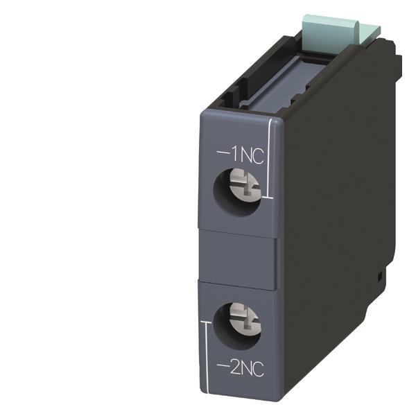 Siemens 3RH19211CA01 Hilfsschalterblock  1Ö DIN EN50005 Schraubanschluss 1p