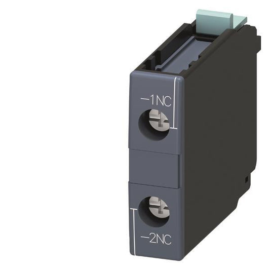 Siemens 3RH19211CA01 Hilfsschalterblock  1Ö DIN EN50005 Schraubanschluss 1p
