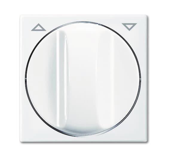 BJ balance SI Abdeckung      2542 DR-914   für Jalousie-Drehgriff alpinweiß