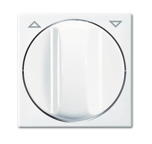BJ balance SI Abdeckung      2542 DR-914   für Jalousie-Drehgriff alpinweiß