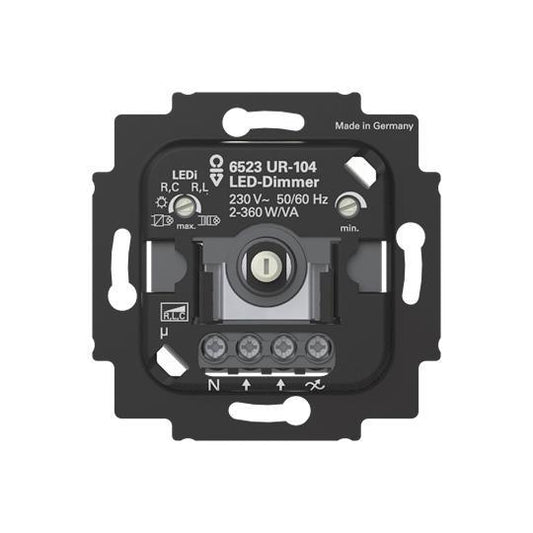BJ LED-Dimmer.2+3 Draht      6523 UR-104 m.N-Klemme