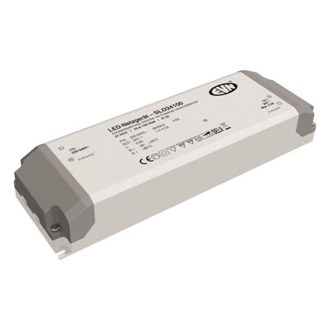 EVN Netzgerät 24V DC 34-100W    SLD24100    dimmbar Phasenan-/abschnitt