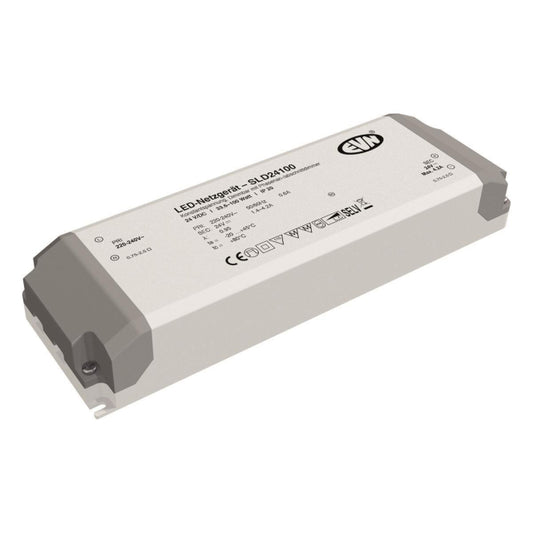 EVN Netzgerät 24V DC 34-100W    SLD24100    dimmbar Phasenan-/abschnitt