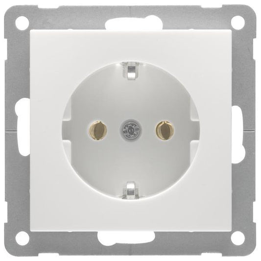 PEHA Steckdose SCHUKO       D 11.6511.02     Badora 11. reinweiß (02)