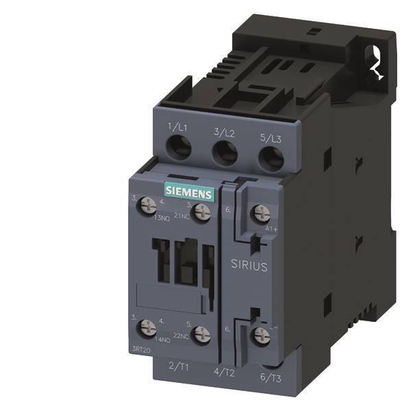 Siemens 3RT20251BB40 Schütz AC-3         7,5kW/400V 1S+1Ö 24VDC 3p S0