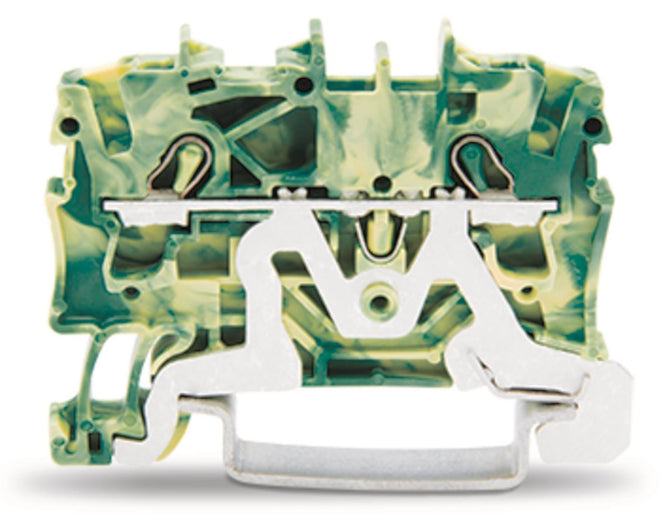 WAGO 2002-1207 2-Leiter-Schutzleiterk-   lemme,2,5 mm²