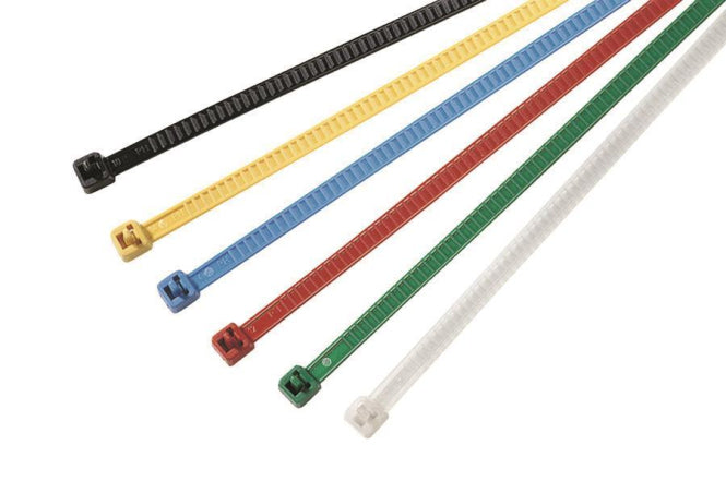 Hellermann LR55R-PA66-RD(25) Kabelbinder lösbar 195x4,7mm rot 115-00003