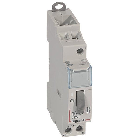 Legrand 412404 CX3 Fernschalter 1-polig  16A 250VAC mechan. AC 12V 1Schliesser