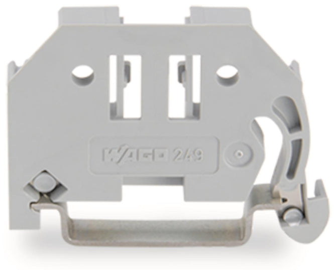 WAGO 249-116 Schraubenlose Endklammer,6  mm breit,für Tragschiene 35 x 15