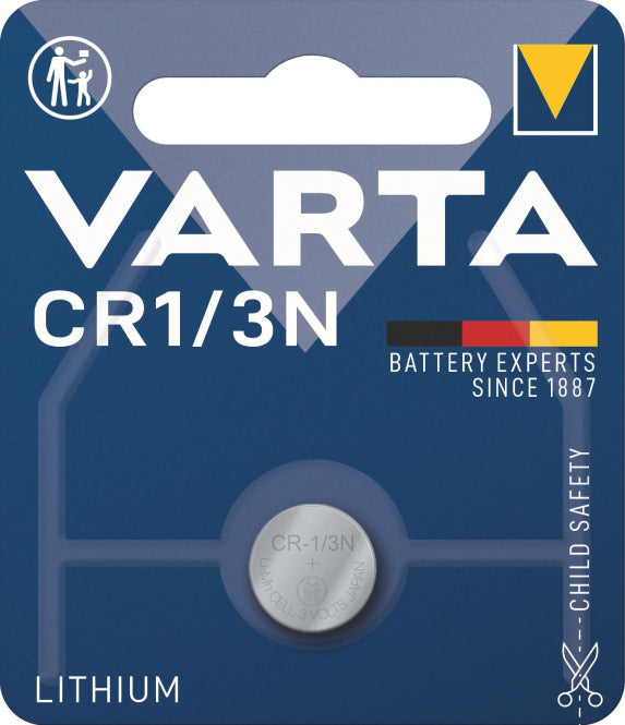 VARTA Electronic Lithium          CR1/3N 3,0V 170mAh 06131101401 *Blister a 1 St.