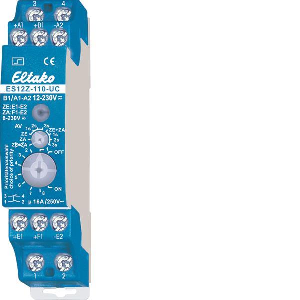 Eltako ES12Z-110-UC Stromstoßschalter    (V) 1S+1Ö potenzialfrei 16A     21110601
