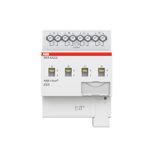 ABB Schaltaktor 4fach 6 A    SA/S4.6.2.2 REG 2CDG110254R0011