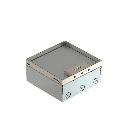 OBO UDHOME4 2V V Bodentank komplett      3fach VDE-Steckdose A2 1.4301 7427200
