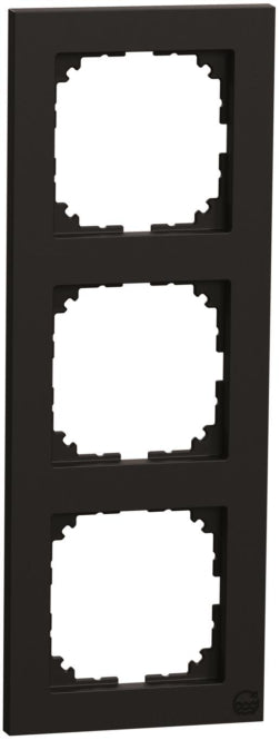 Merten M-Pure-Rahmen 3fach  MEG4030-3603 schwarz matt M-Pure