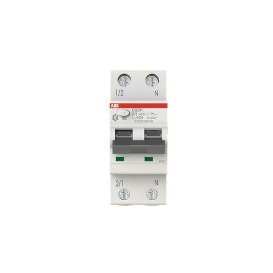 ABB FI/LS-Schalter       DS201A-B25/0,03 B 2x25A-0,03A            2CSR255180R1255