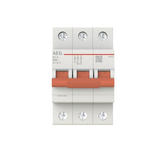AEG Lasttrennschalter AEG 3P 63A ESD3063 2CDD273188R0063