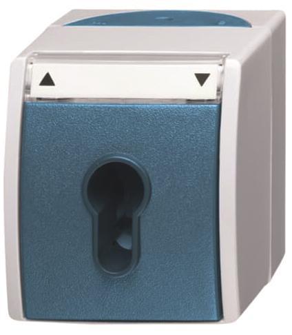 BJ APWG ocean Jalousie        2712SLW-53   2polig Schalter-/ Taster grau/ blaugr