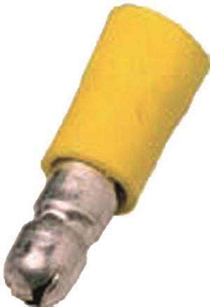Intercable ICIQ6RST Rundstecker          4-6qmm Stecker 5mm gelb